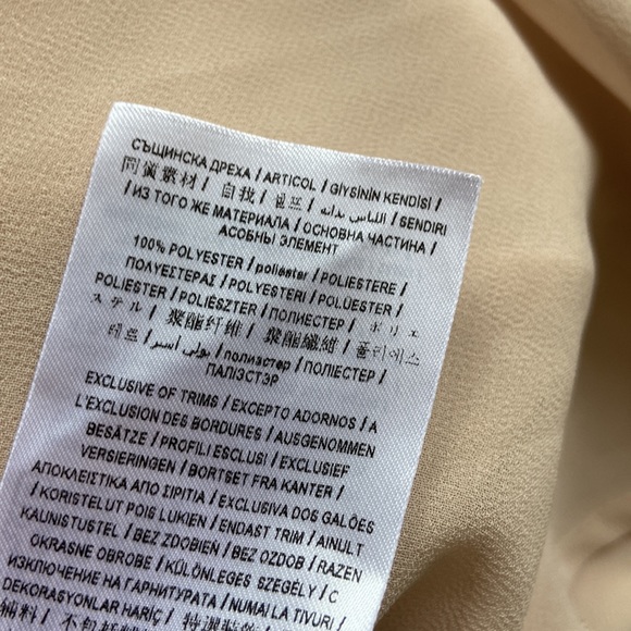 Marciano cream flowy asymmetric maxi dress - Picture 12 of 12